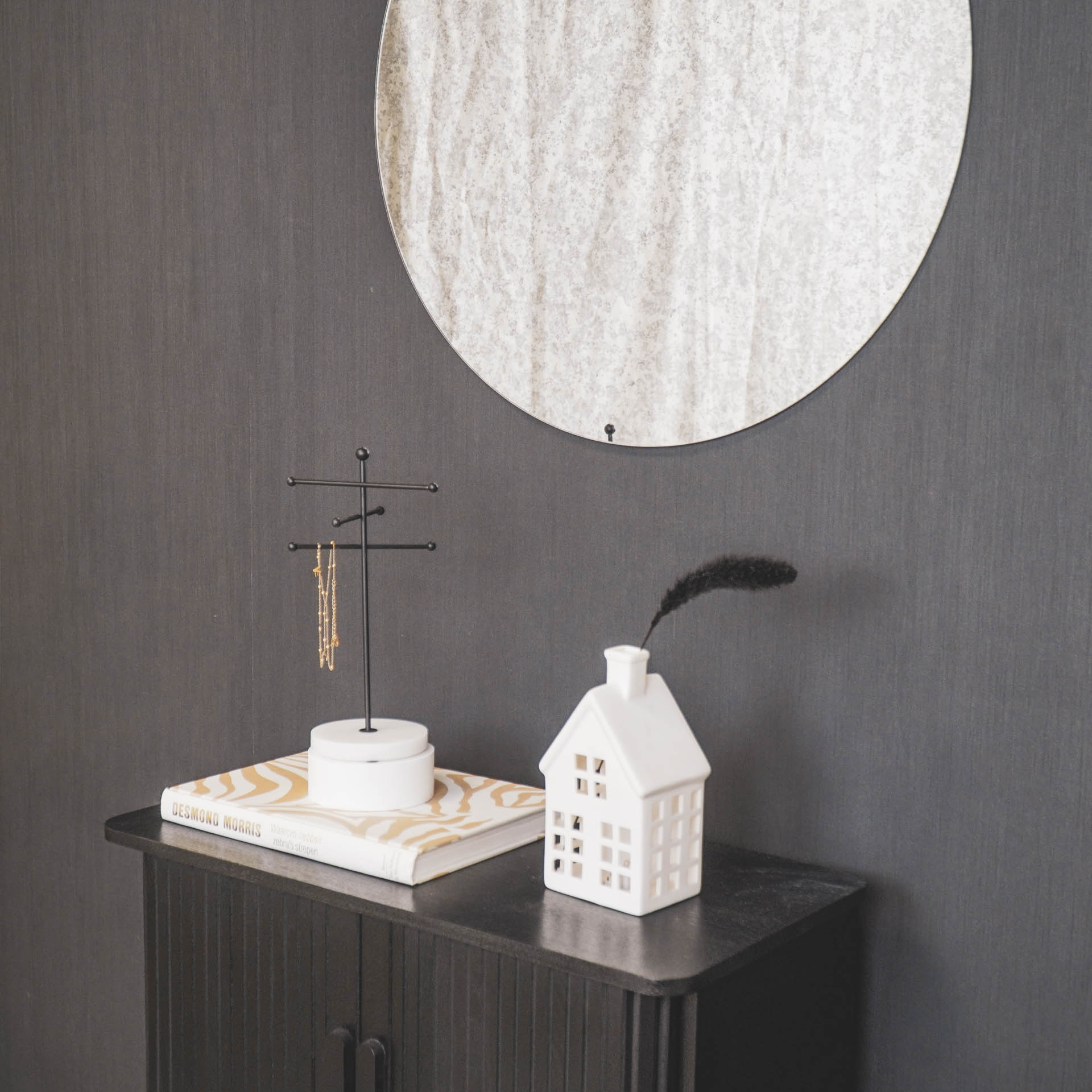 Spiegel - Rond - Smokey Glas - 60x1x60cm