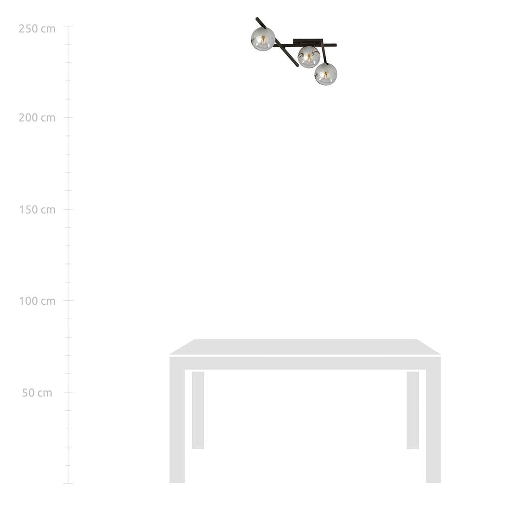 SLIM 3 ZWART/GRAFIET