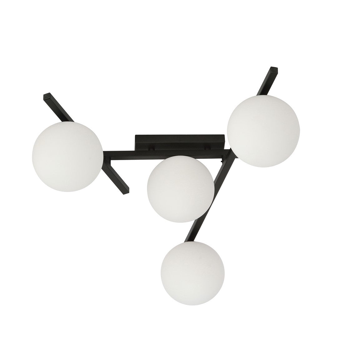 SLIM 4 ZWART/OPAAL