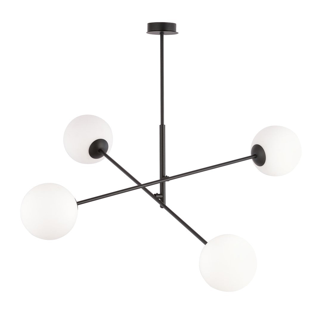 LINEAR 4 ZWART/OPAAL