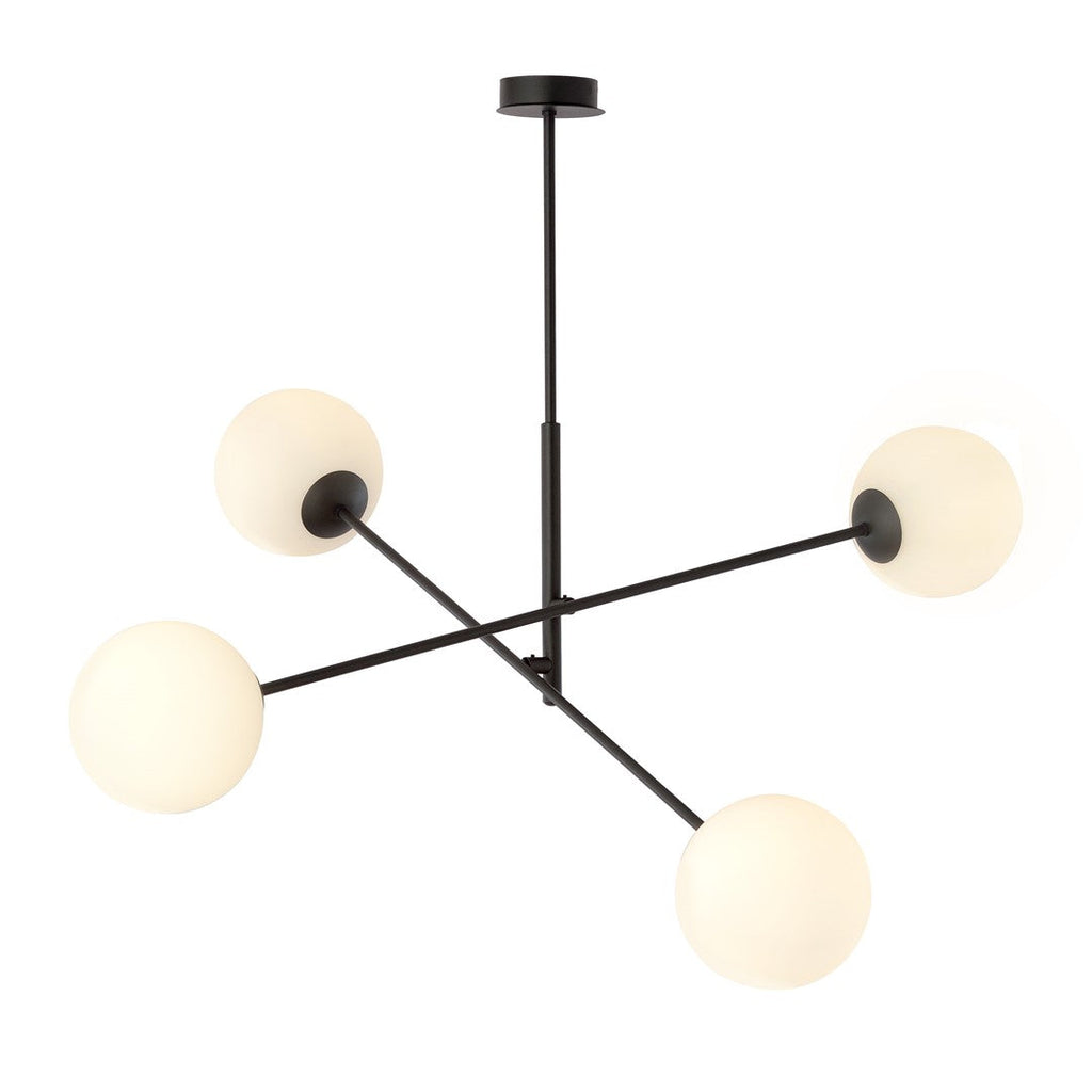 LINEAR 4 ZWART/OPAAL