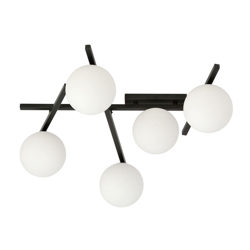 SLIM 5 ZWART/OPAAL