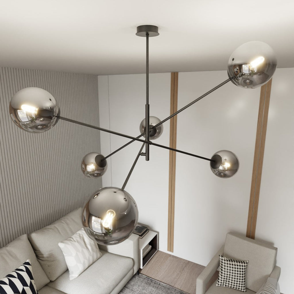 LINEAR 6 ZWART/GRAFIET