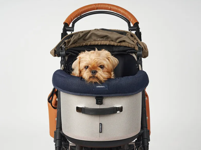 AirBuggy DOME 3 Large – Salmon Berry - Luxe wandelwagen