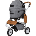 AirBuggy DOME 3 Large Earth Grey - Luxe hondenbuggy