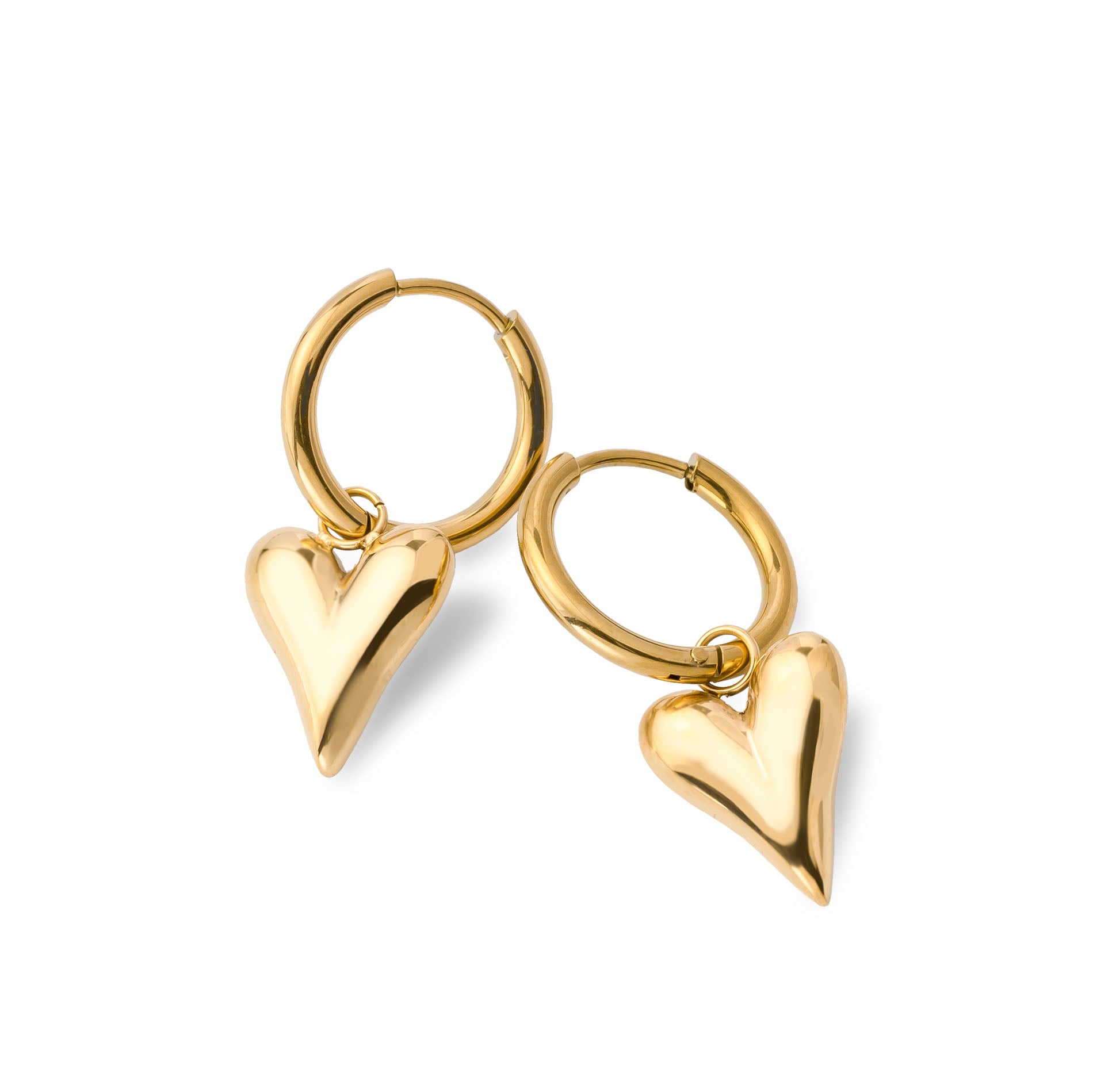 Boucle d'oreille Amore or