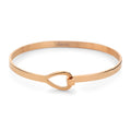 Bague de bracelet or rose