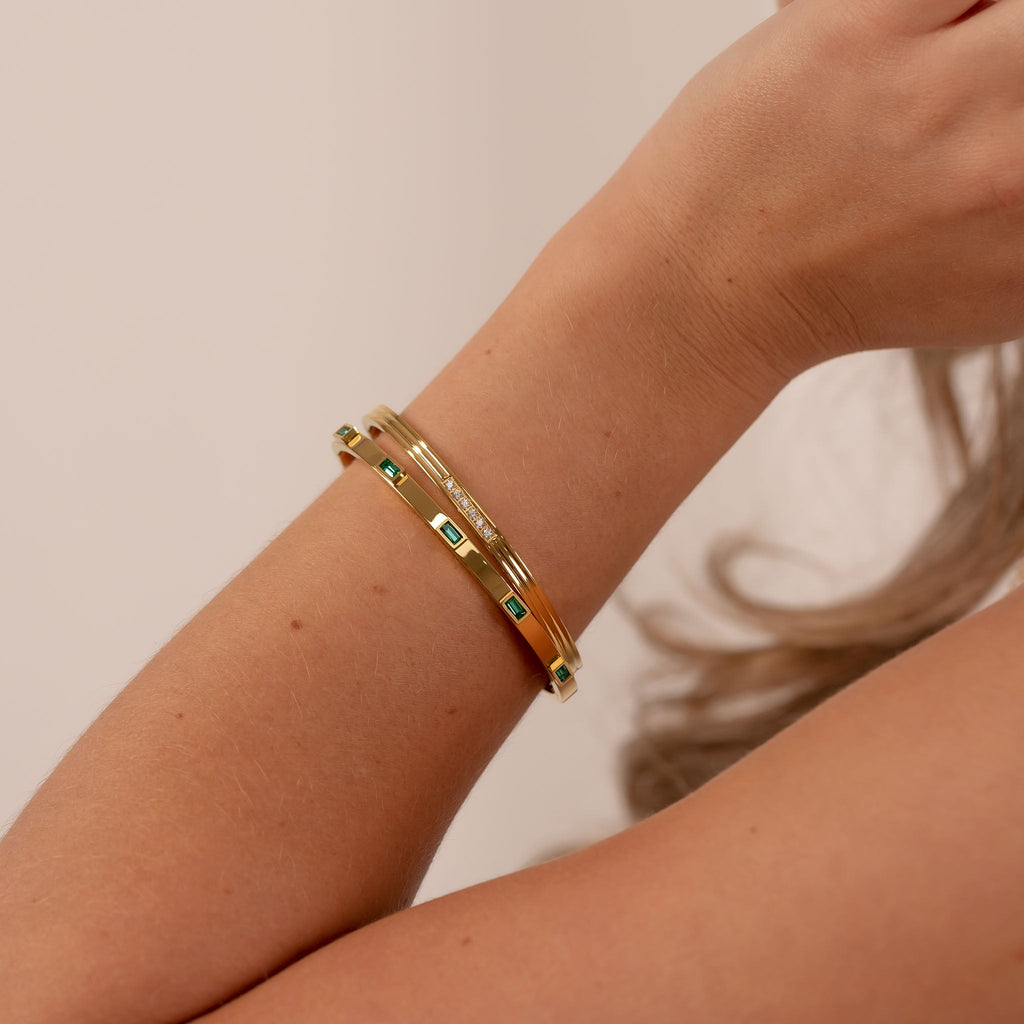 Sienna bracelet or 18 carats