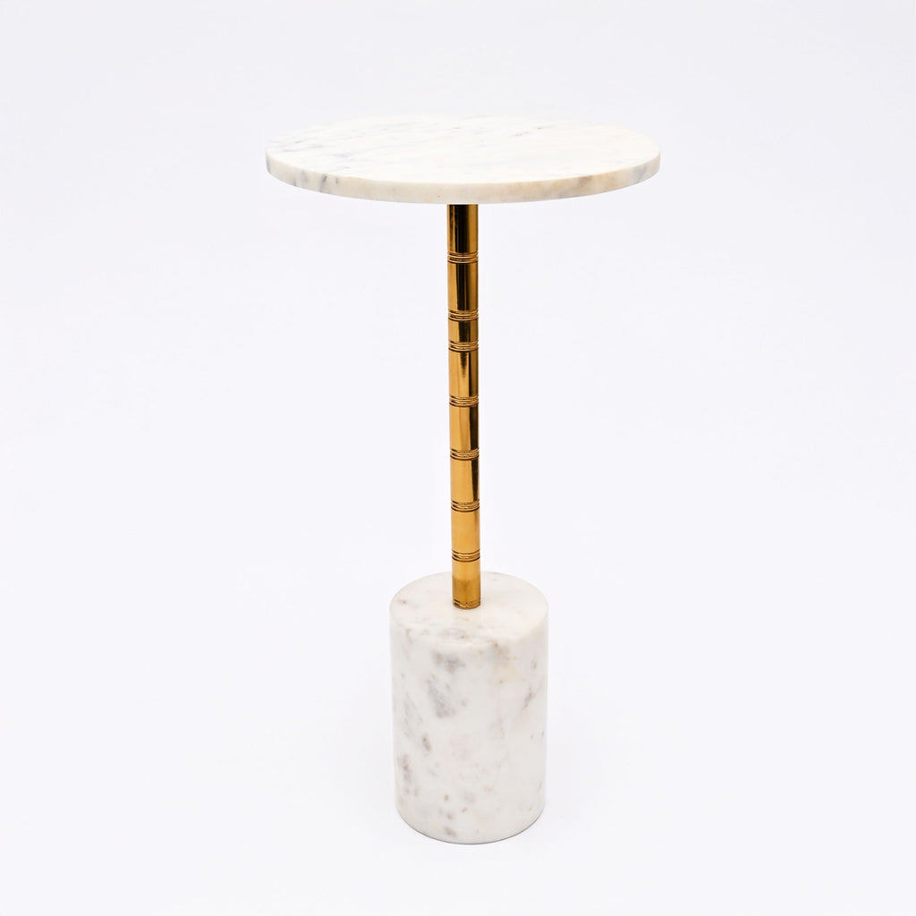 Luxe marmeren bijzettafel