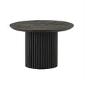 Salontafel Ø60, Acacia Zwart
