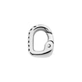 Couper les pierres noires en argent