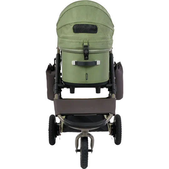 AirBuggy Dome 3 Premier Set Large Moss Green Hondenbuggy