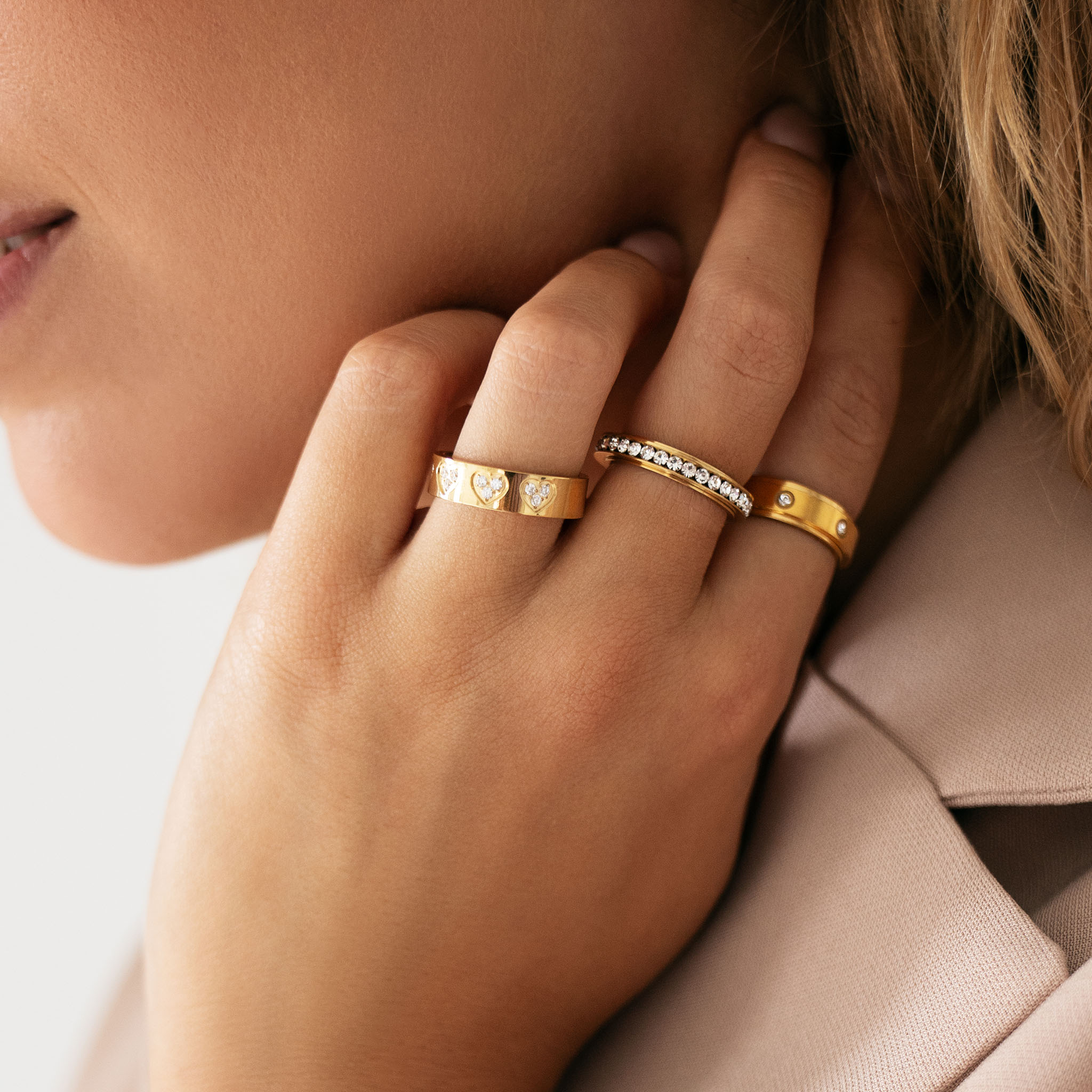 Bague anti-stress en argent