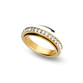 Bague anti-stress en or