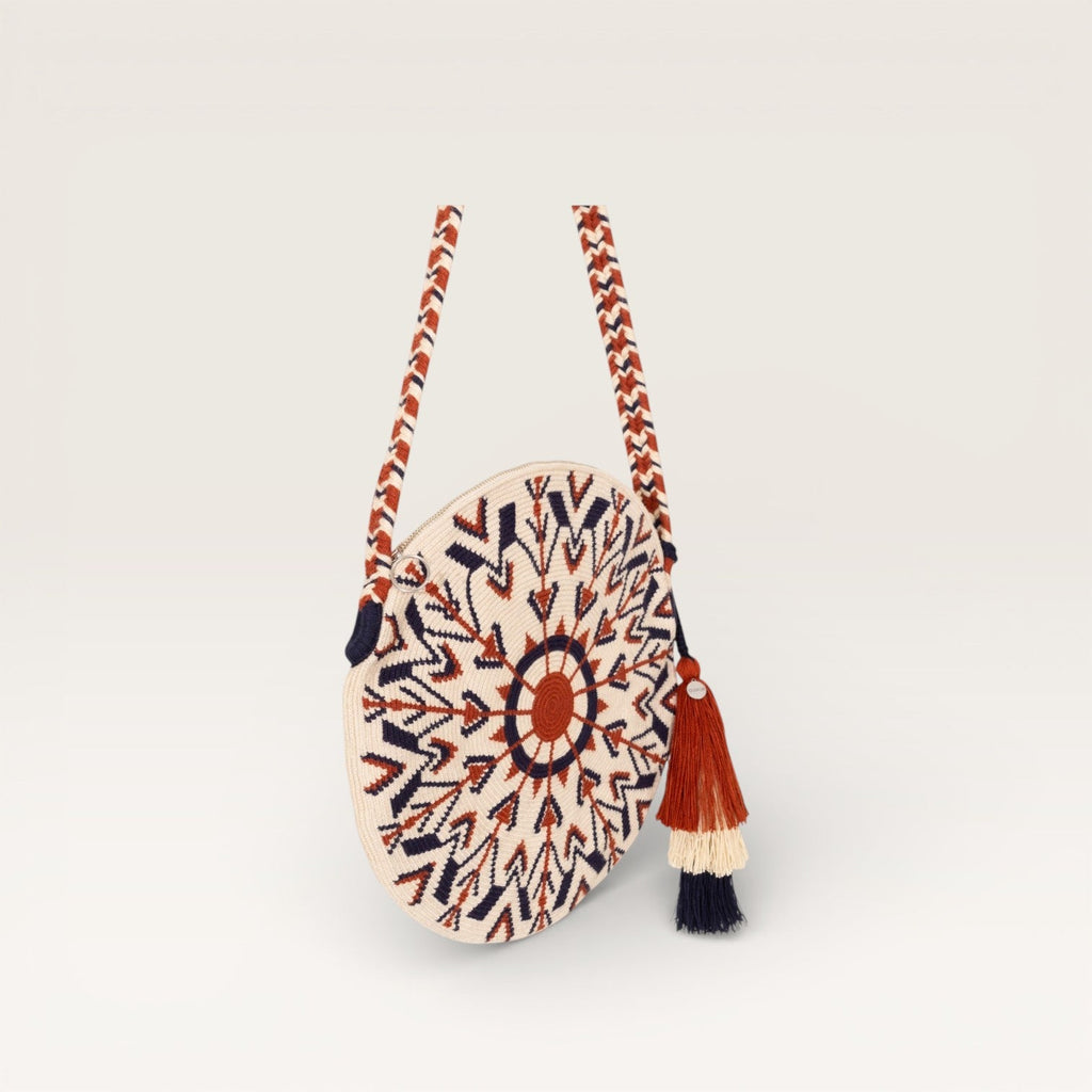 Sac à bandoulière cercle géométrique | Chai