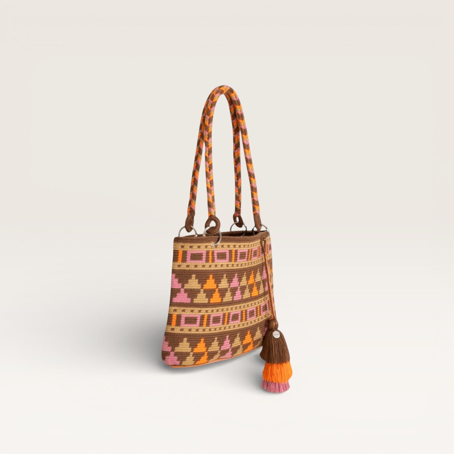 Sac à bandoulière ovale géométrique | Basil
