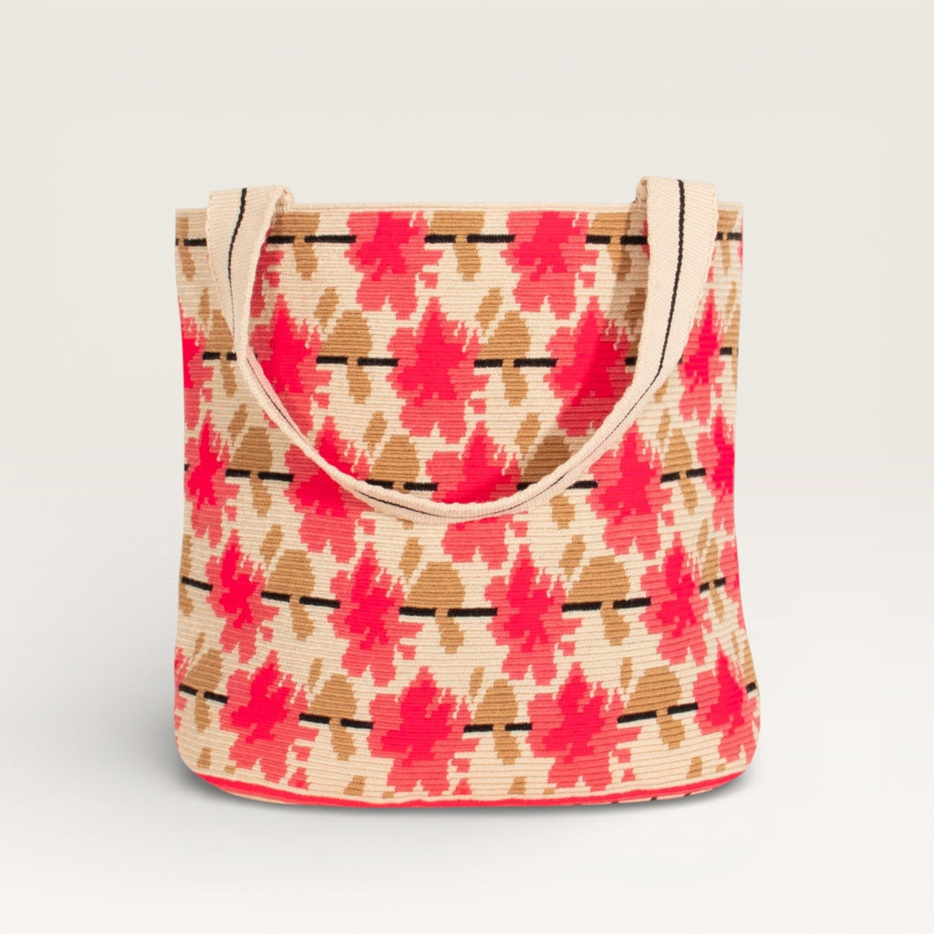 Sac cabas ovale géométrique | Hibiscus