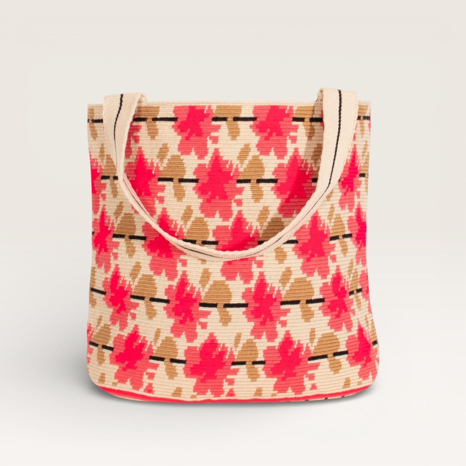 Sac cabas ovale géométrique | Hibiscus