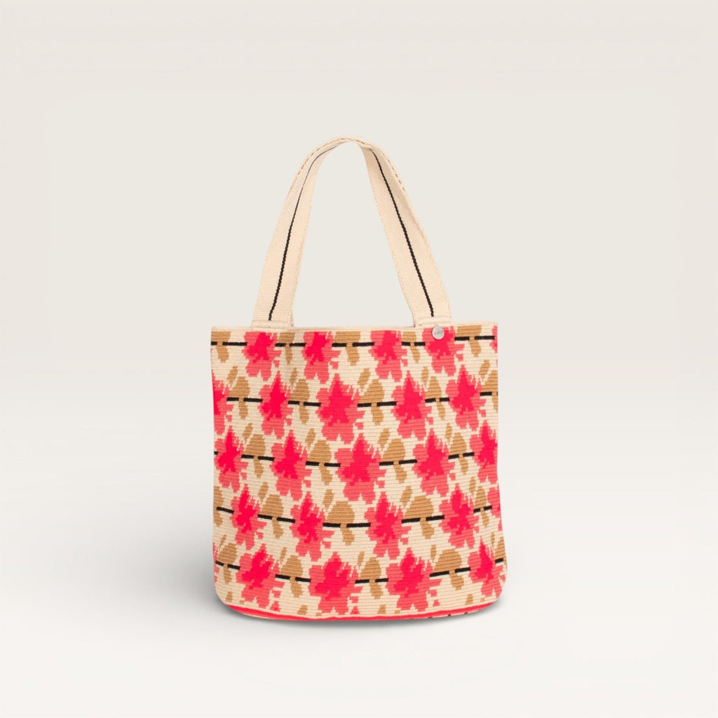 Sac cabas ovale géométrique | Hibiscus