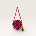 Sac bandoulière cercle géométrique | Raisin