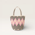 Cabas rond Zigzag L | Pivoine