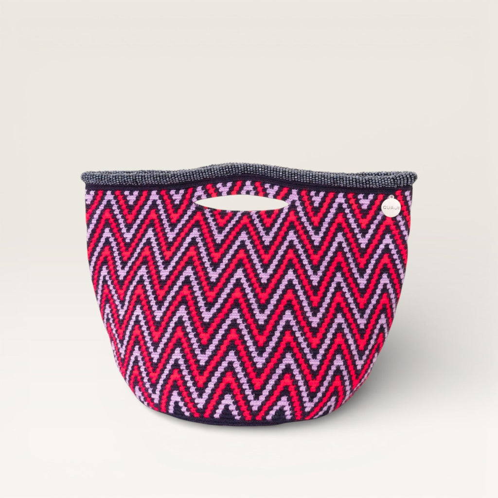 Sac à anse Zigzag | Marine