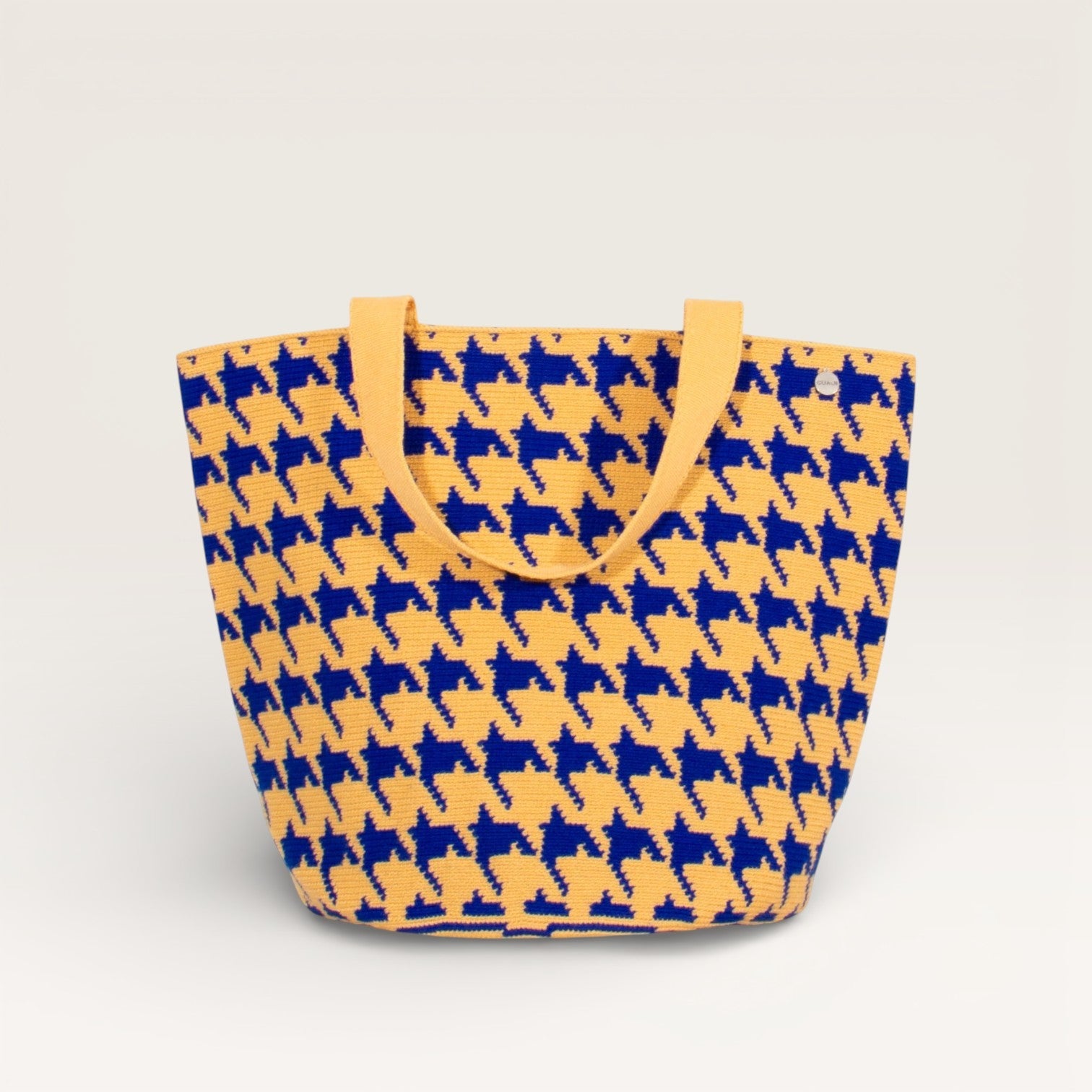 Sac rond en pied-de-poule | Midnight