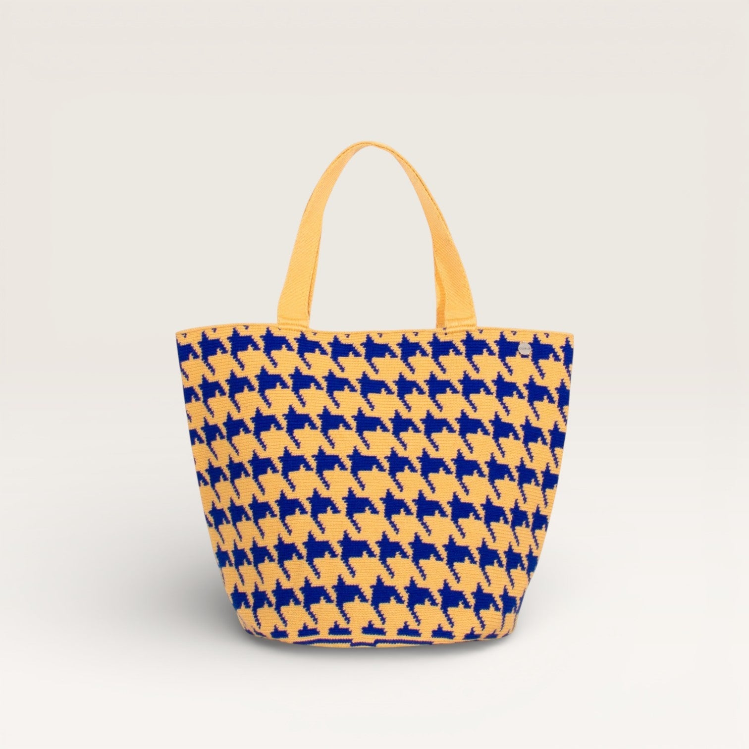 Sac rond en pied-de-poule | Midnight