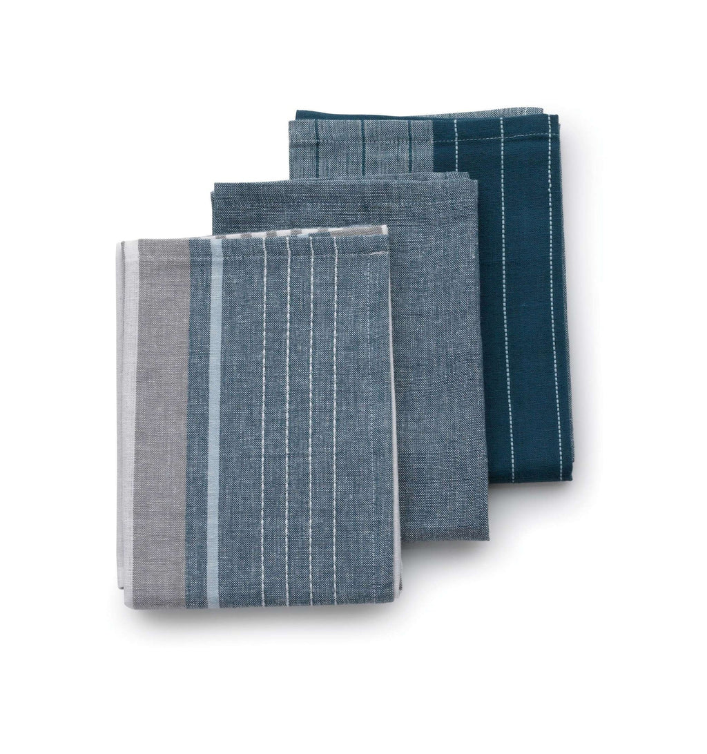 Set van 12 stuks met 3 ontwerpen theedoeken van Pasado.