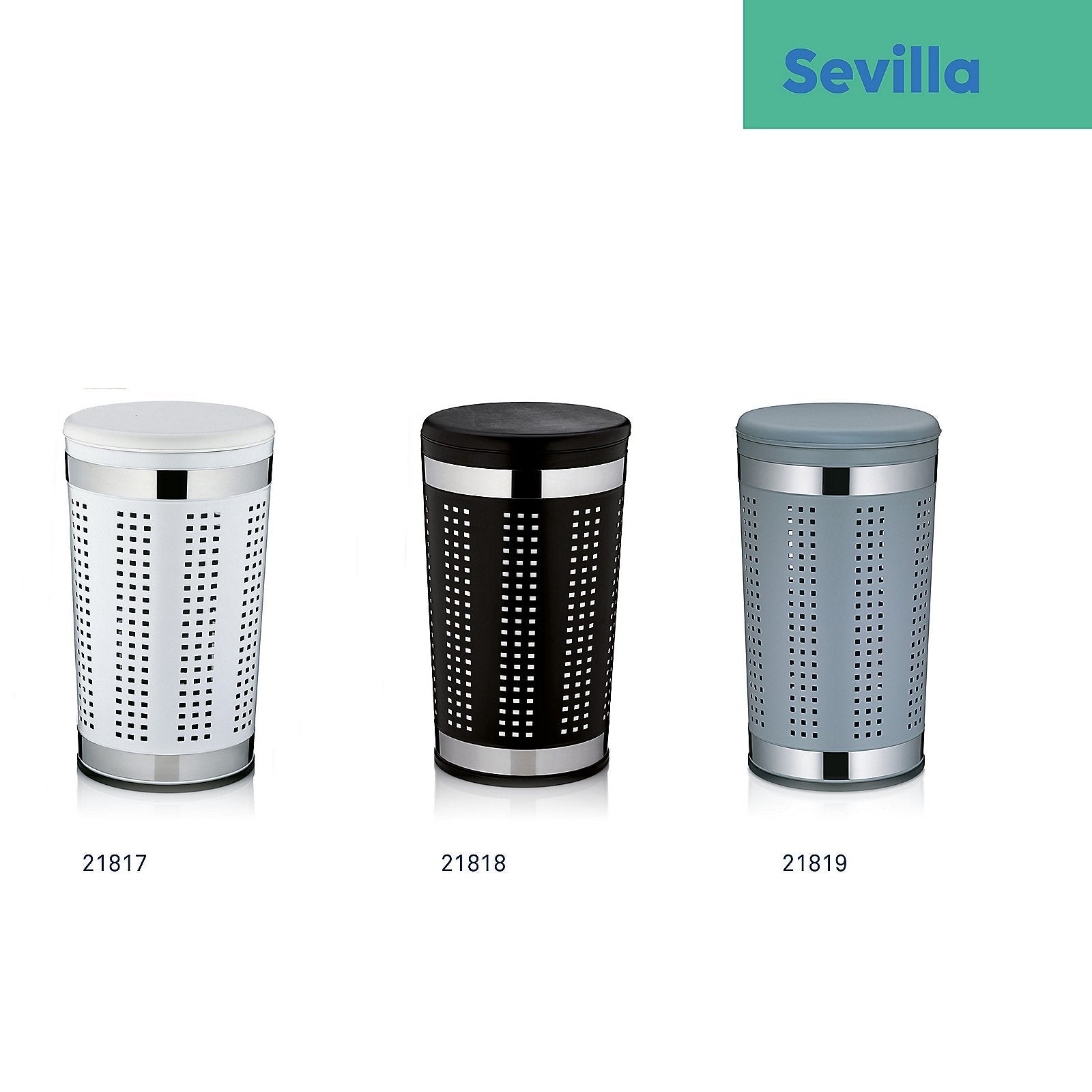 Sevilla Wasmand met Zitdeksel 60,5 cm