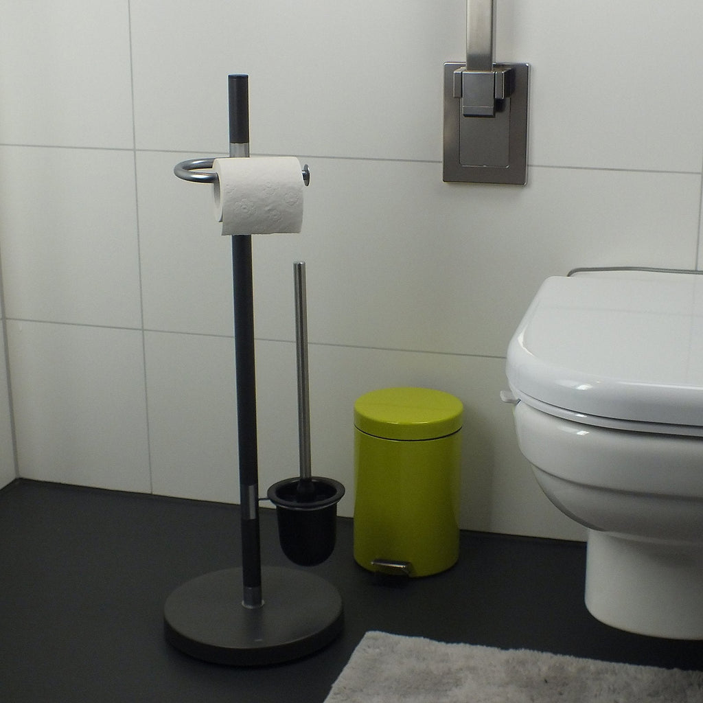 Toiletborstel en Toiletrolhouder