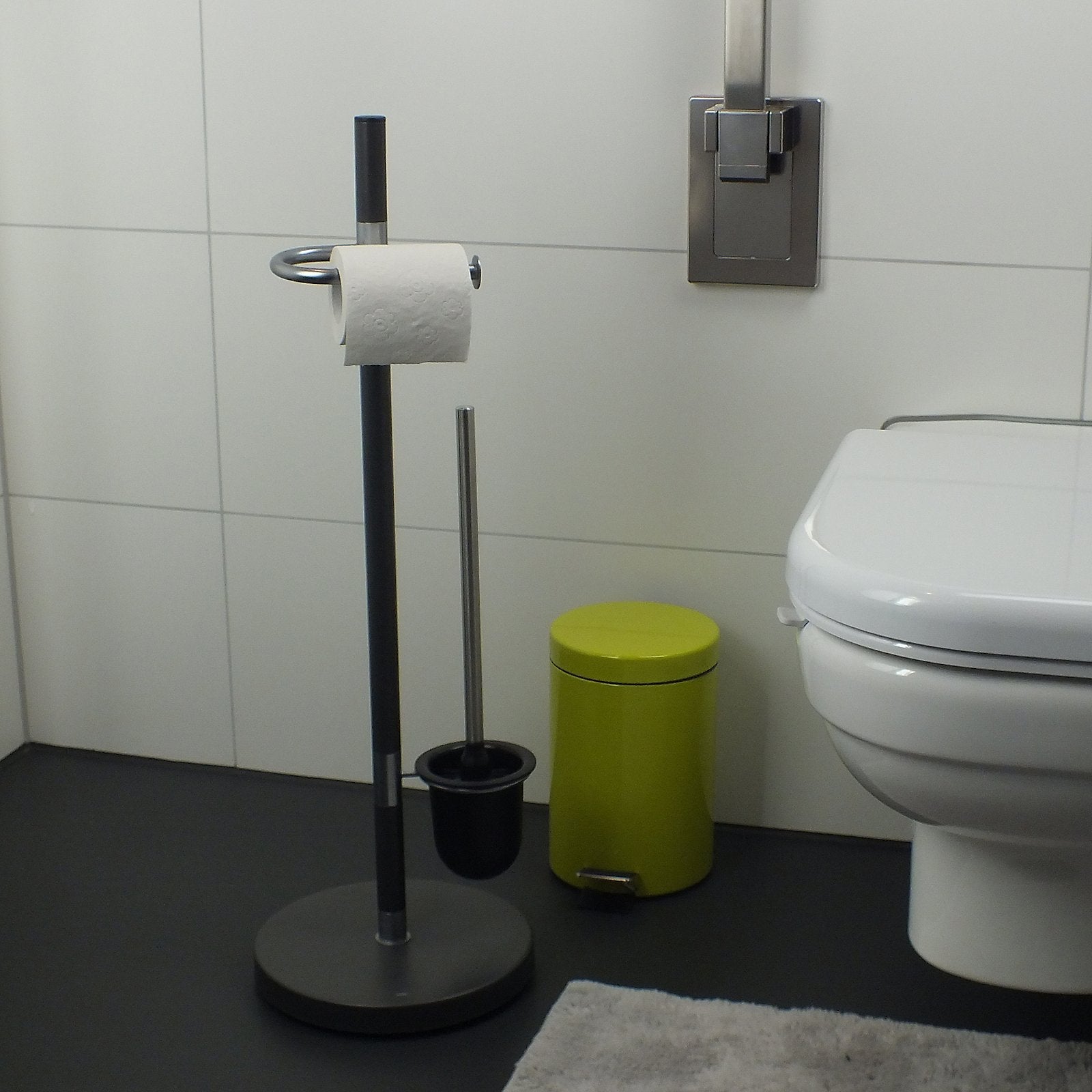 Toiletborstel en Toiletrolhouder