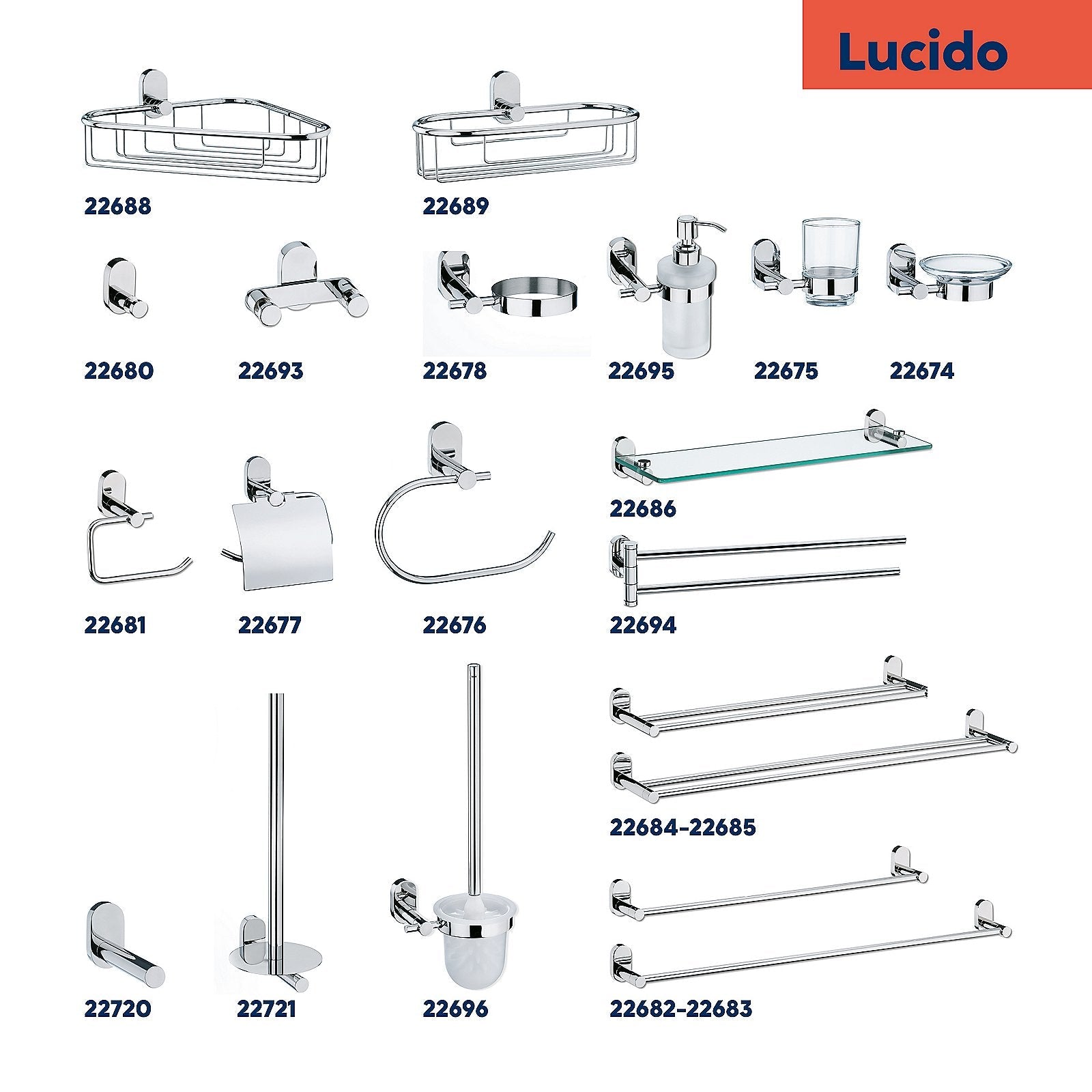 Lucido Handdoekrek Dubbel 75 cm