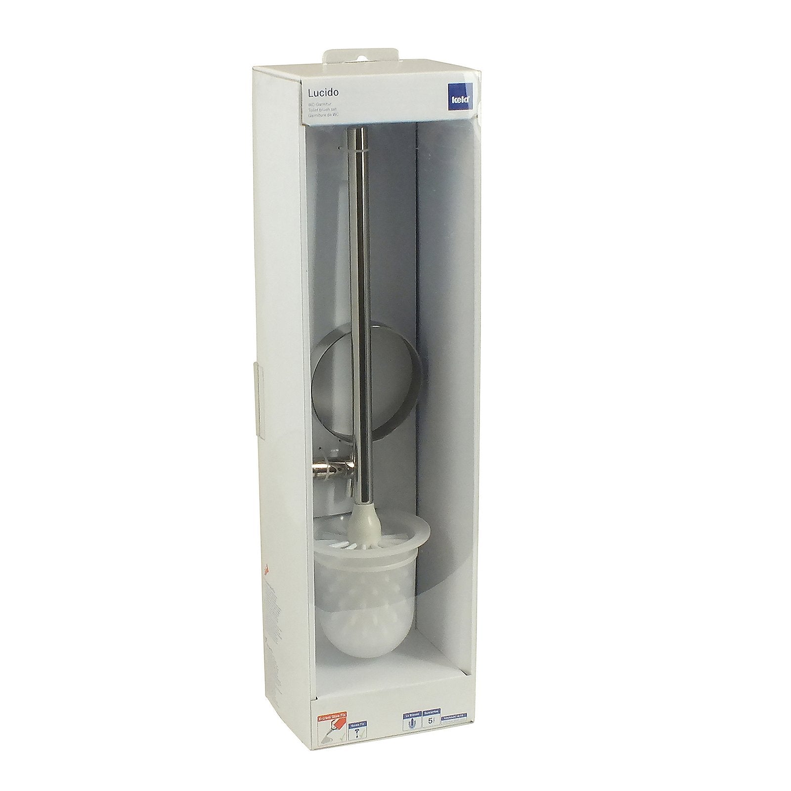 Lucido Toiletborstelhouder met Wandbevestiging