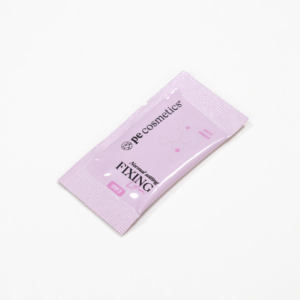 (Lotion 2) Sachets de fixation à niveau normal - Formule à la cystéamine