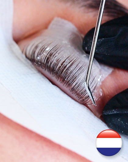 Formation en ligne rehaussement de cils - Néerlandais