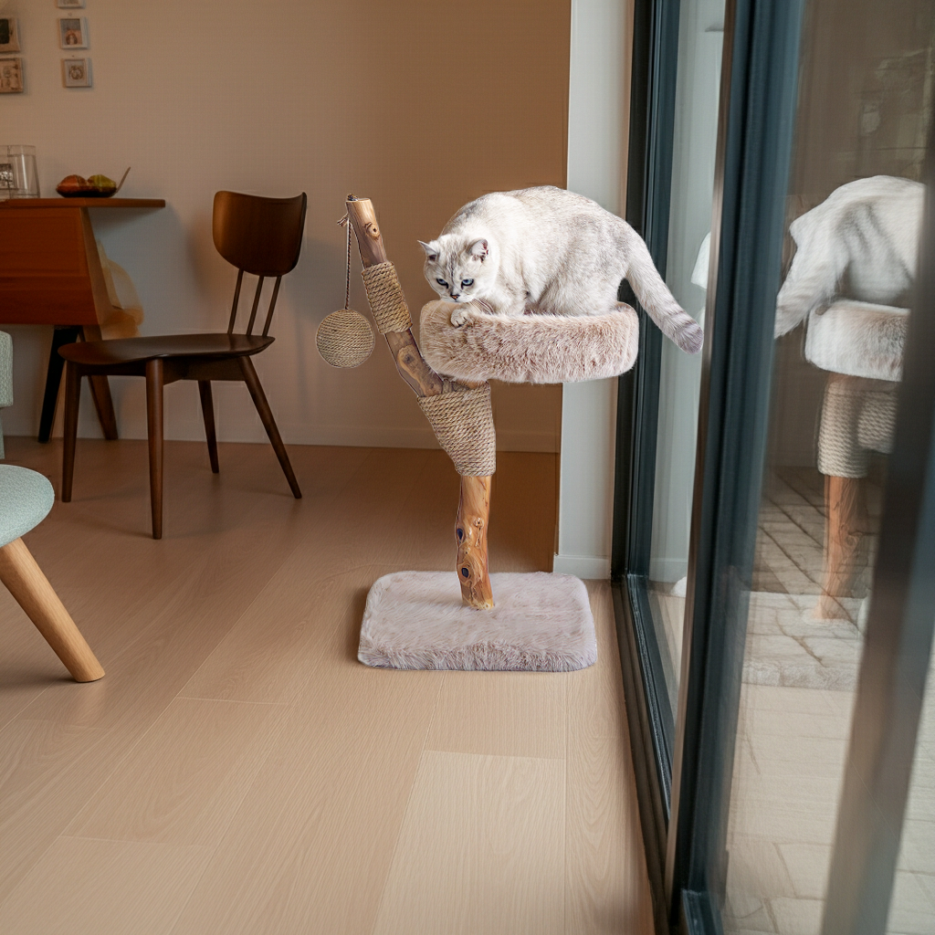LUNA krabpaal kat – Stabiele klimpaal voor katten