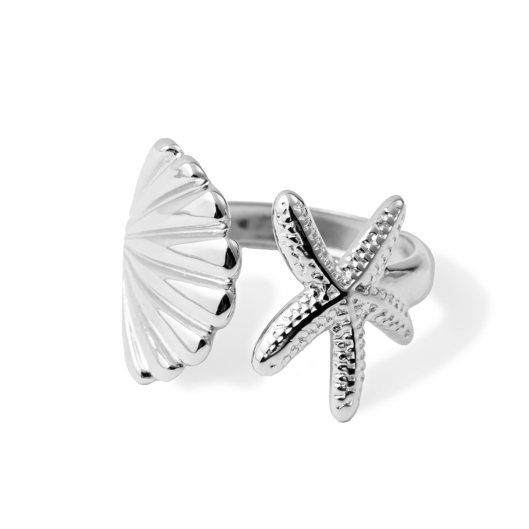 Bague en argent Océan