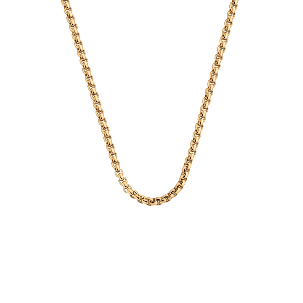 Collier pur or rose