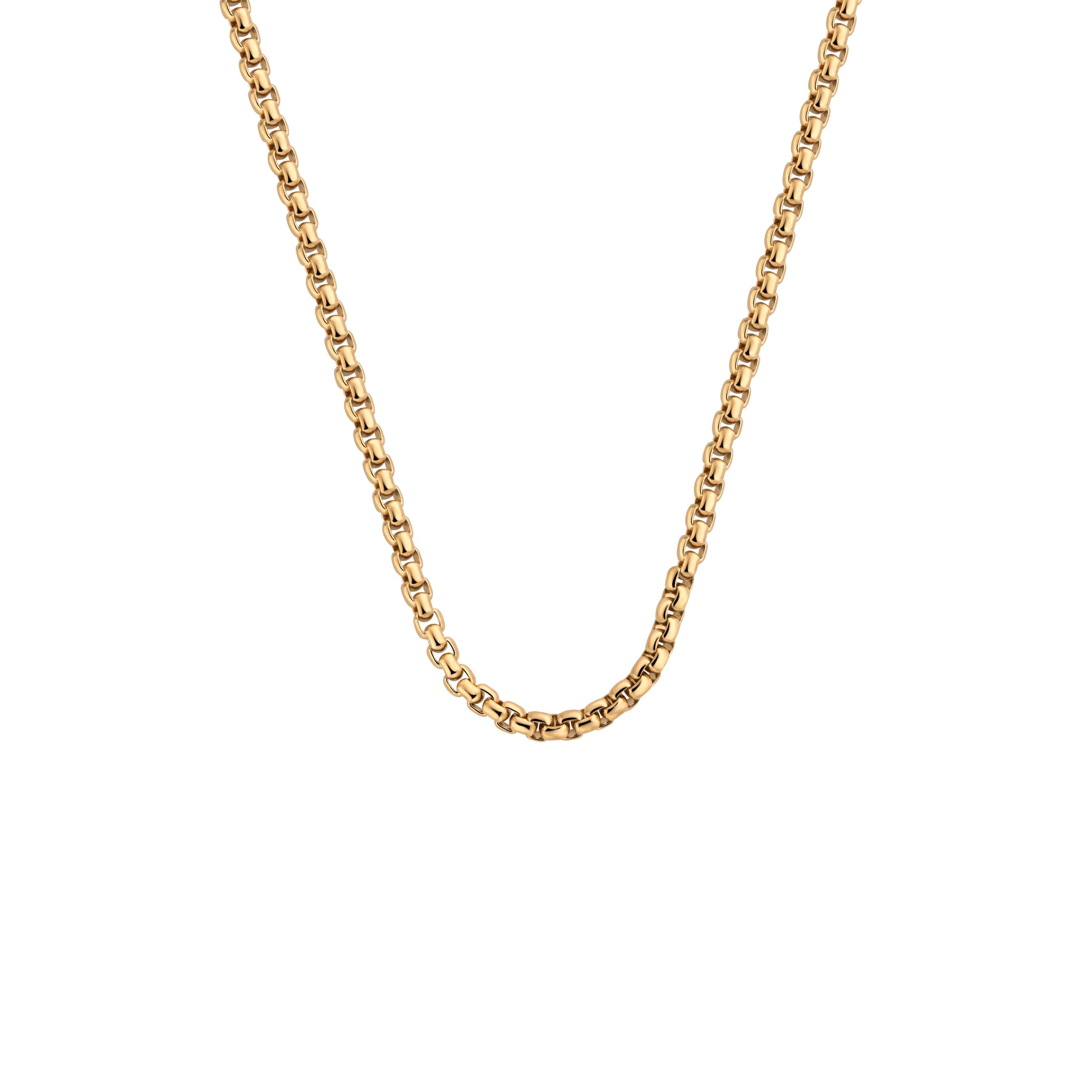 Collier pur or rose