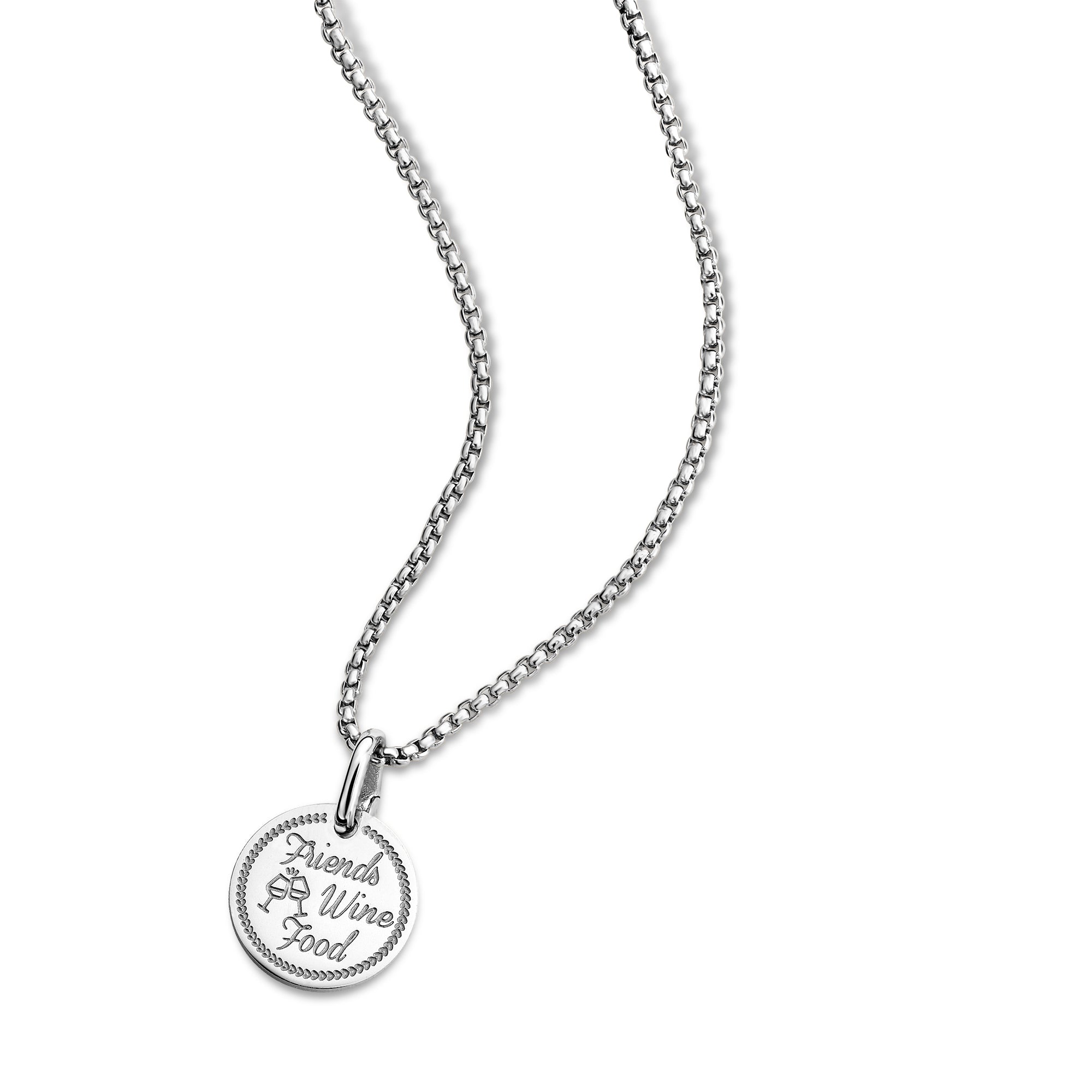 Collier en argent pur