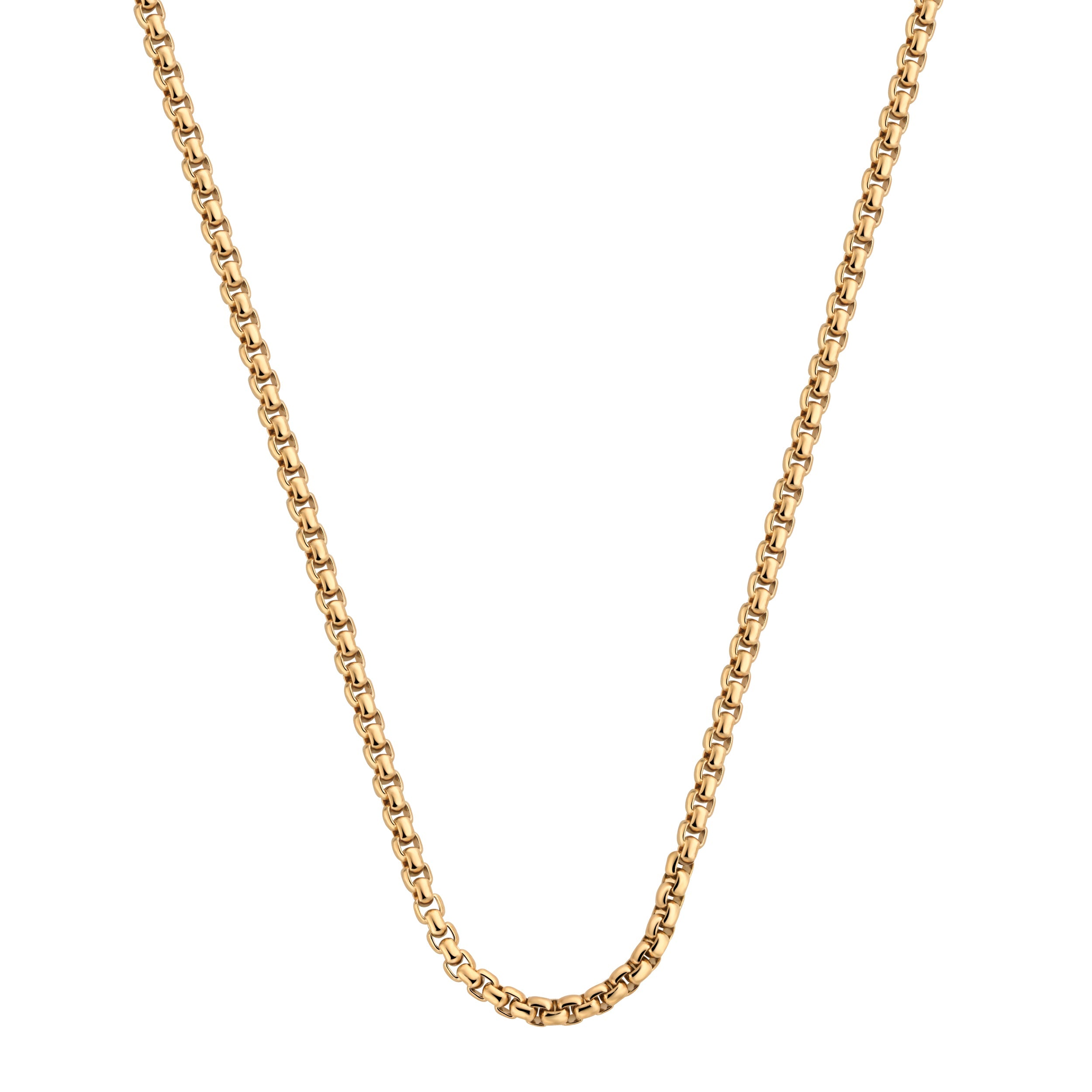 Collier pur or rose
