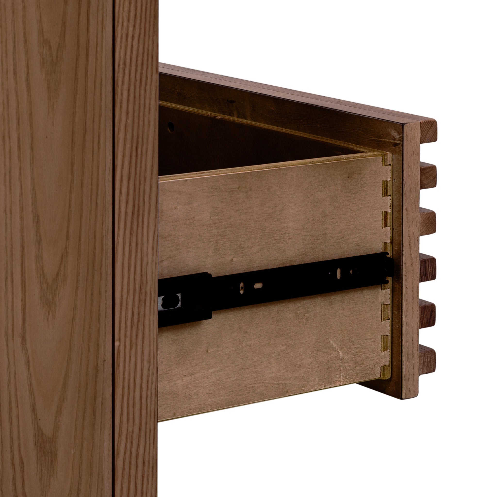 Tanner Zes Laden As Houten Dressoir in Roux