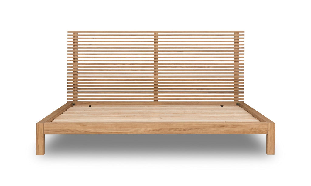 Tanner EU Super King (180 x 200) Platform Bed in Vlasgeel