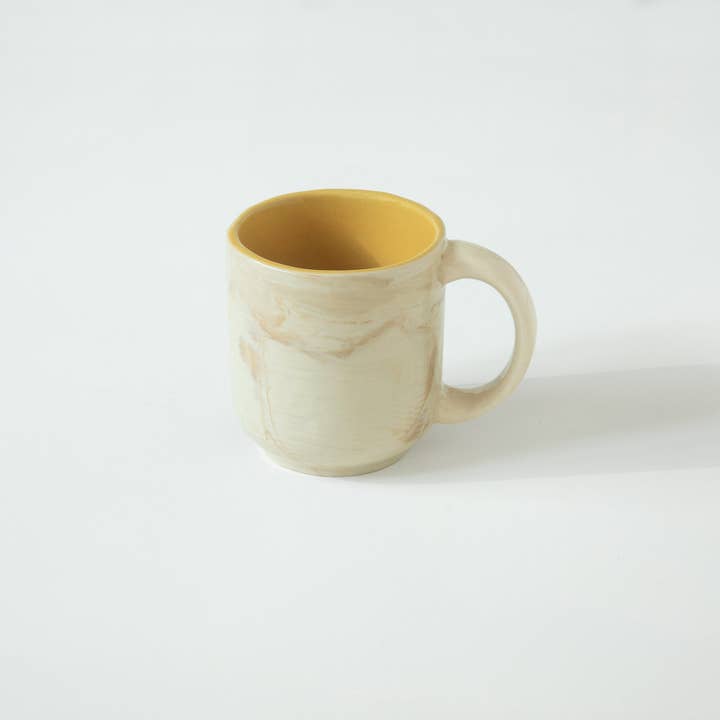 Amber Love Keramische Koffie Thee Mok Ambachtelijk vervaardigd