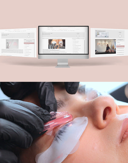 Formation en ligne Rehaussement de cils coréen + Kit de démarrage (Plusieurs langues)