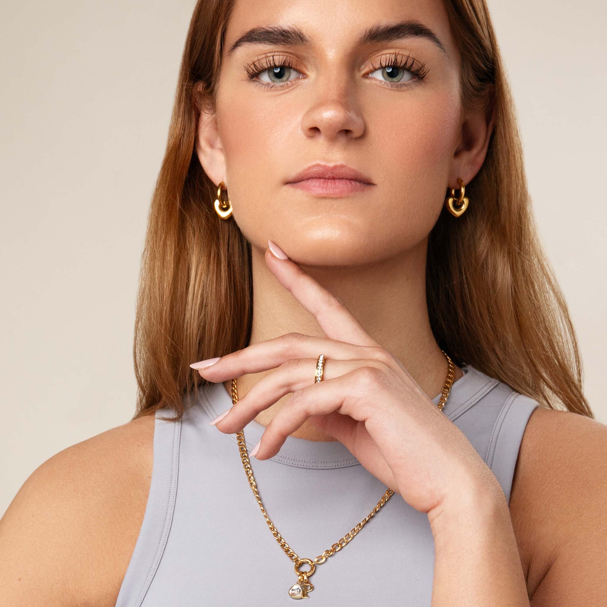 Bague anti-stress en or