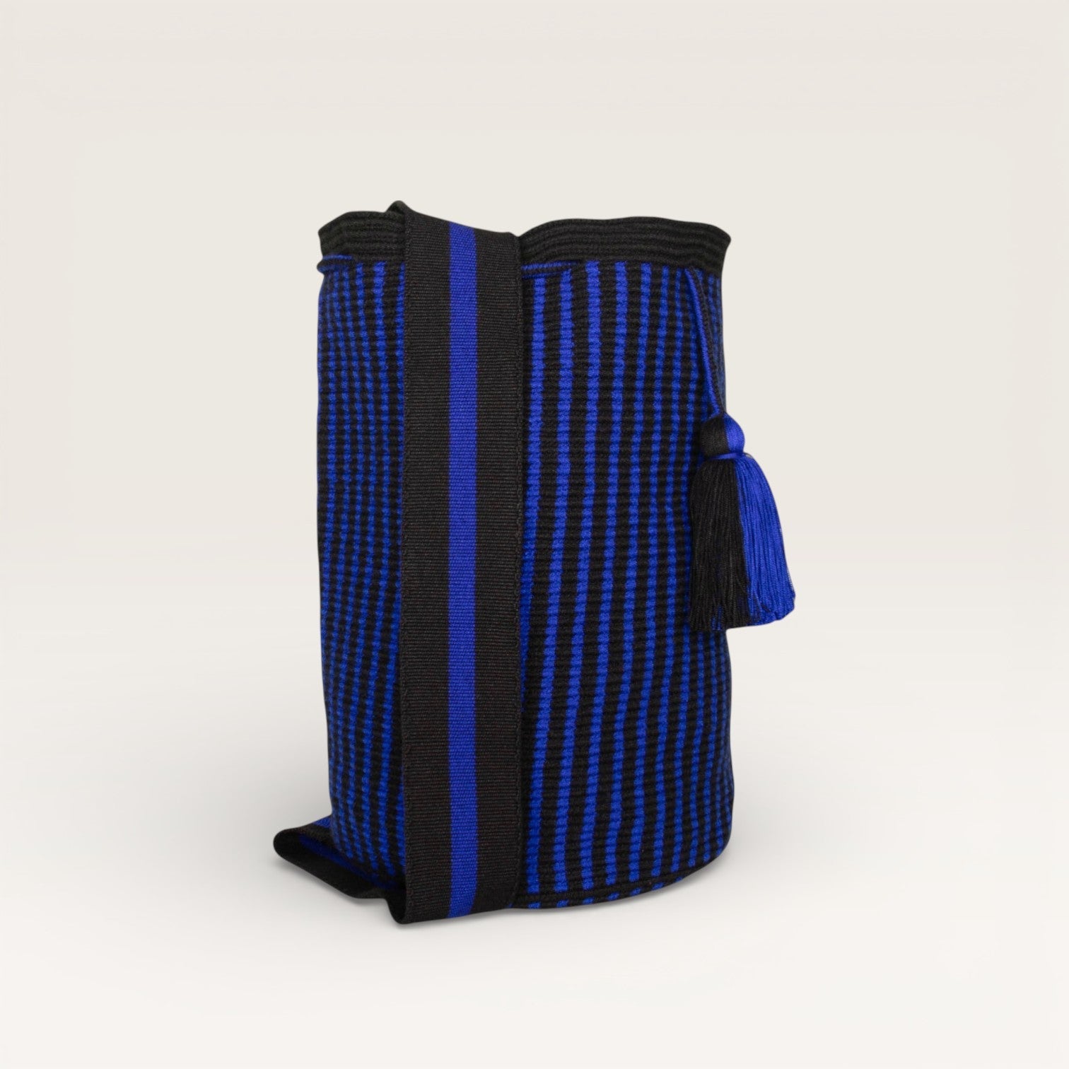 Sac à dos rayé | Bleu roi