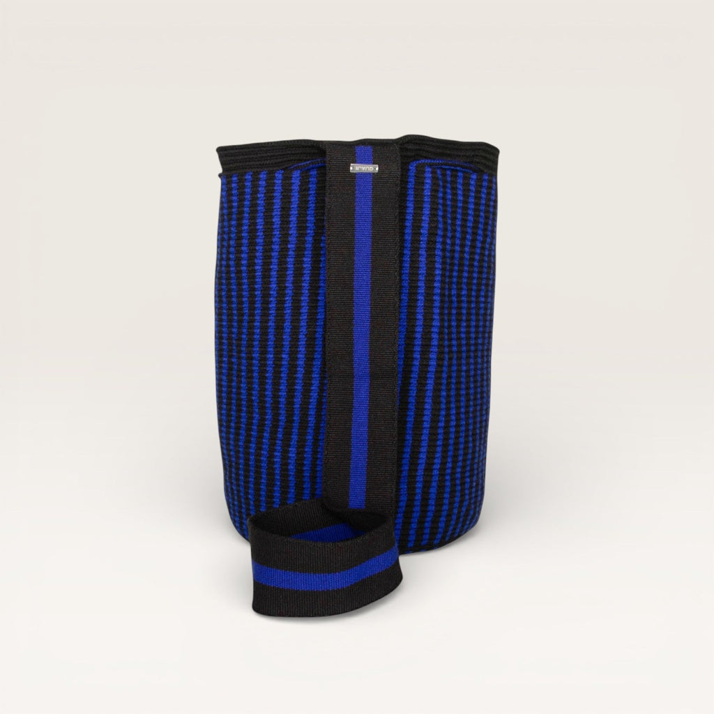 Sac à dos rayé | Bleu roi