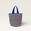Sac cabas rond rayé | Midnight